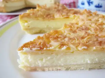Double cheesecake