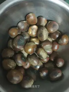 Fried chestnuts