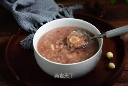 Lotus rice porridge