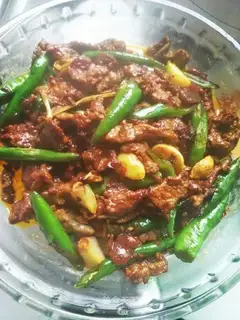 Fried beef