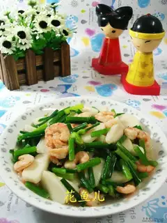Shrimp rice cake