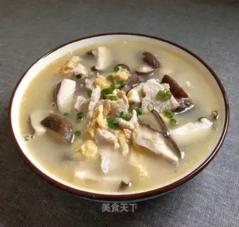 Skinny mushroom soup