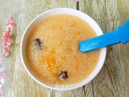 Red-tree pumpkin porridge