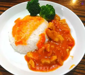 Tomato chicken and rice