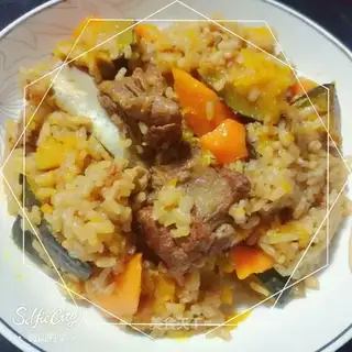 Pumpkin rice