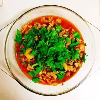 Fresh pepper rabbit