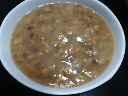 Green bean rice congee