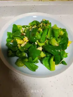 Eggs and peppers