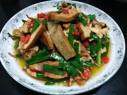 Scrambled pork
