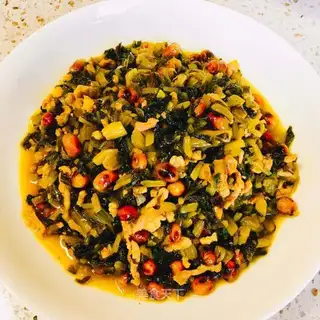 Salt bean veggies