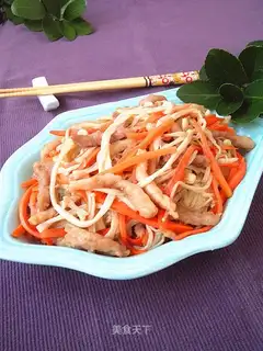 The rose carrot, the golden needle