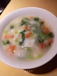 Tomato tori porridge
