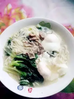 Scrawny egg noodles
