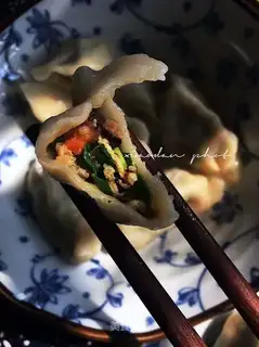 Sea cucumber dumplings