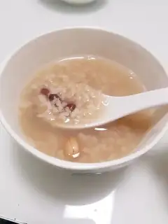 Porridge of peanuts