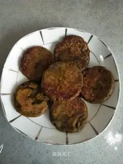 Pumpkin rice cake