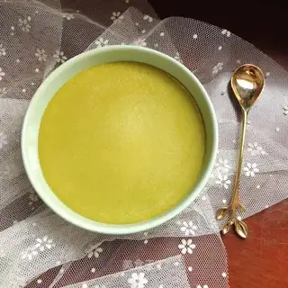 Tea and roast pudding