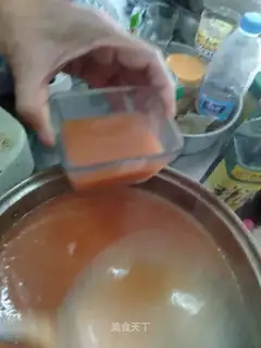 A mountain cake