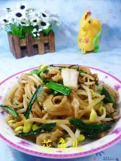 Garlic pasta sprouts