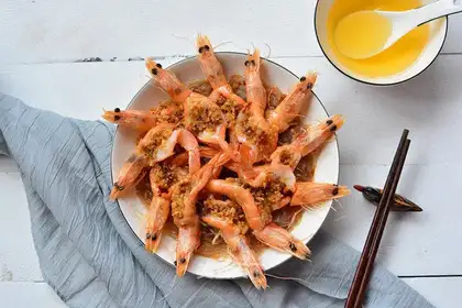 Garlic shrimp