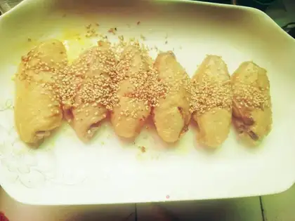 Salt chicken wings