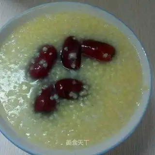 Red-tree rice porridge
