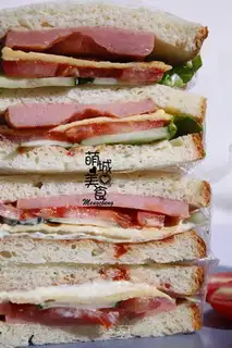 A bag, sandwich
