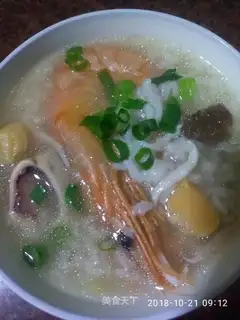 Seafood congee