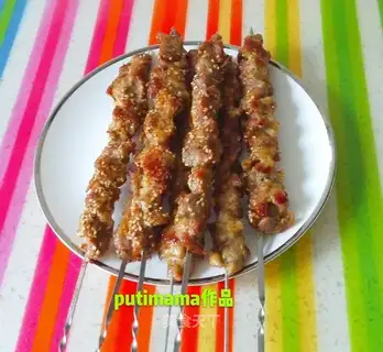 Homemade lamb string