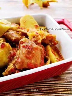 Potato-head chicken