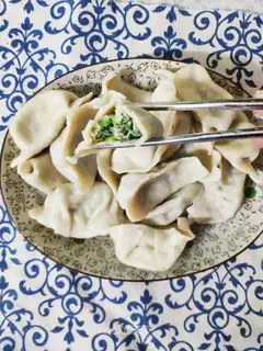 Yellowfish dumplings