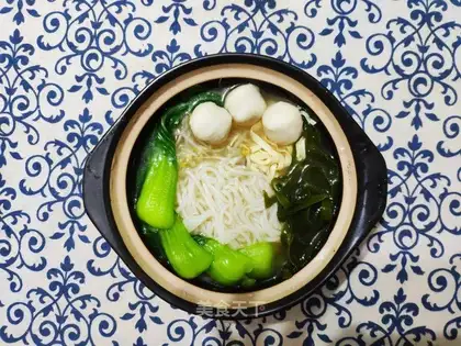 Fishball rice line