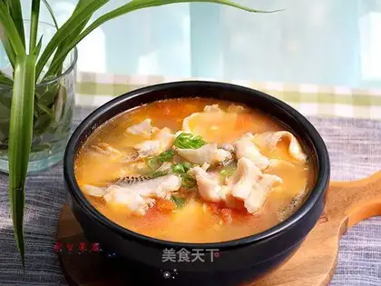 Tomato goldfish soup