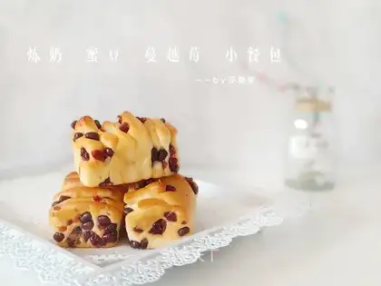 Milk bean cranberry snack