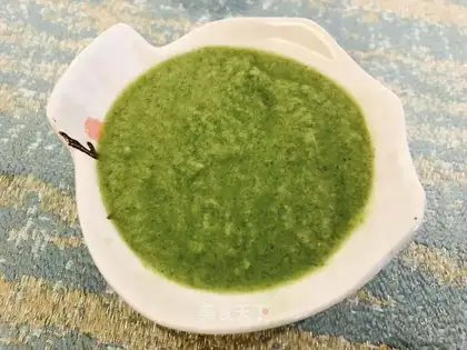 Beef mustard blue rice