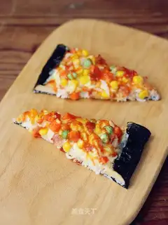 Sushi pizza