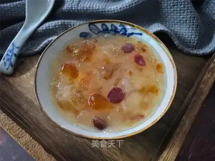 Cranberry berries and silver spoons