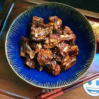 Burn the ribs