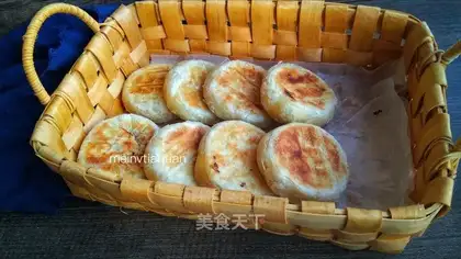 The radish beef waffles