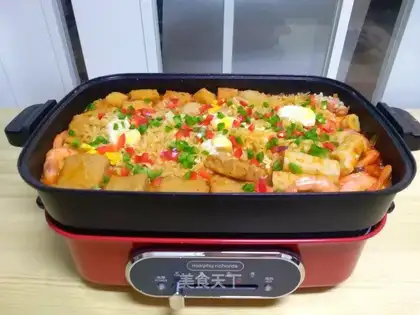 The Korean army fire pot