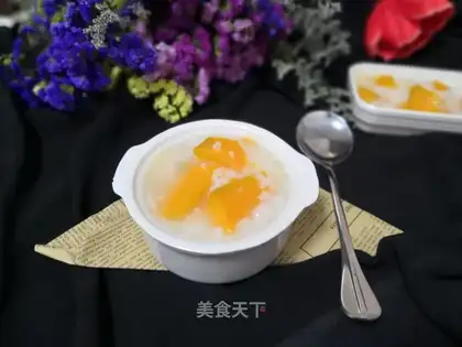 Porridge of rice oatmeal