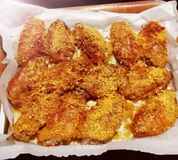 Roasted chicken wings