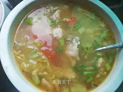 Skinny fish soup