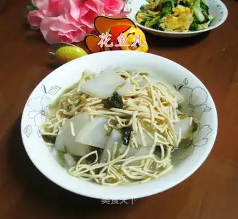 Snow-creamed radish
