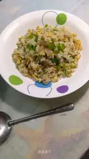 Pepper onion egg fried rice