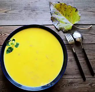 Bacon cream pumpkin soup