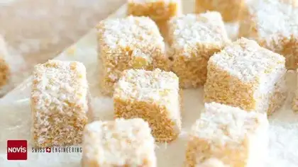 Halloween coconut pumpkin dessert