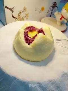 Potato cheese and flowers