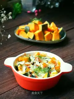 Cheese and pumpkin
