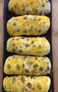 Family version of red bean bread
